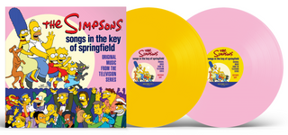The Simpsons: Songs in the Key of Springfield (Original Music from the Television Series) (2LP Canary Yellow/Baby Pink Vinyl) (PREORDER)