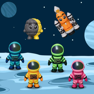 Wigglitz: Artemis Launch Tube (6 characters included)