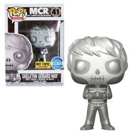 Funko POP Rocks Skeleton Gerard Way (Hot Topic Exclusive) (Limited To 5000 Silver Edition)