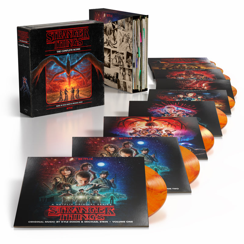 Stranger Things - The Complete Score (17 LP Boxset) (Vecna’s Gate Colored Vinyl) (PREORDER)