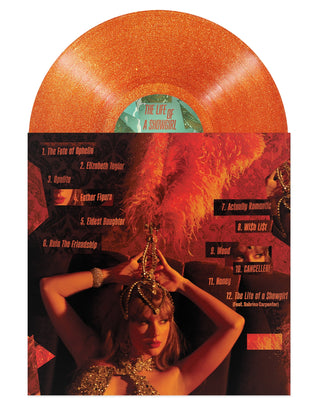 Taylor Swift- The Life of a Showgirl [Sweat and Vanilla Perfume Portofino Orange Glitter Vinyl]