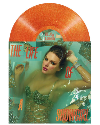Taylor Swift- The Life of a Showgirl [Sweat and Vanilla Perfume Portofino Orange Glitter Vinyl]