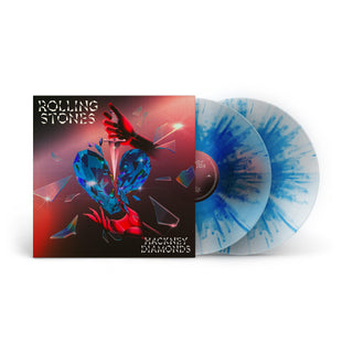 Rolling Stones- Hackney Diamonds (1 Year Anniversary) [Clear/Blue Splatter 2 LP] (PREORDER)