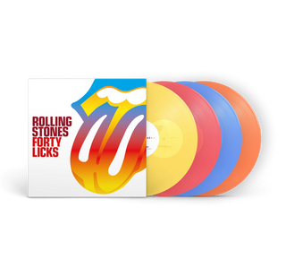 Rolling Stones- Forty Licks (4LP Transparent Multicolor Vinyl) (PREORDER)