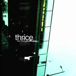 Thrice- The Illusion Of Safety (White Inside Clear W/ Blue & Black Splatter)(Newbury Comics Exclusive)(Sealed)