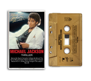 Michael Jackson- Thriller (Gold Metallic Cassette) (PREORDER)