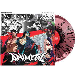 Within Destruction- ANIMETAL [Burgundy/Pink/Black Splatter LP] (Indie Exclusive)