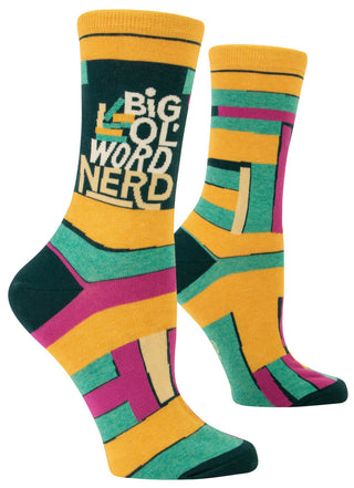 Big 'Ol Word Nerd Socks
