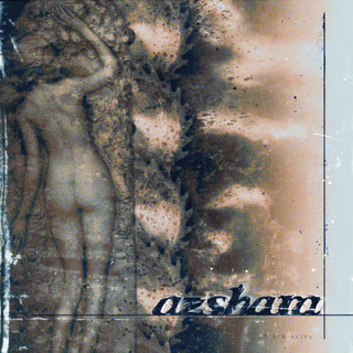 Azshara- Ashen Skies (Half Black/Half Bone w/ Army Green Splatter Vinyl) (Used Vinyl)