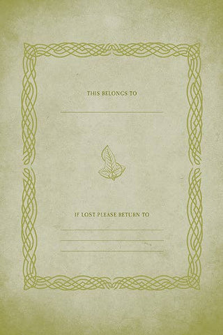 The Lord of the Rings: One Ring Journal with Charm