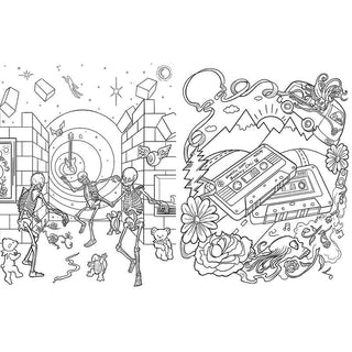 The Official Coloring Book of Grateful Dead