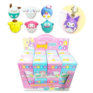 Sanrio Mood Lighting Charaters Figure Key RIng Zipper Charm (Blind Box)