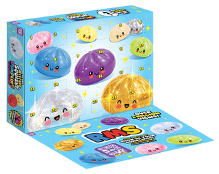 RMS® Crazy Fun™ Dumpling Advent Squishy Calendar 2026 (24 Mystery Squishy Dumplings)