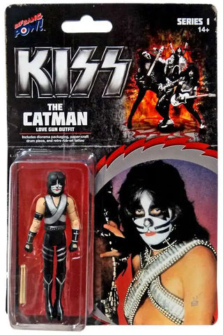 Bif Bang Pow Kiss Series 1 The Catman In Love Gun Outfit Action Figure