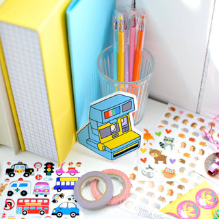 Big Puffy Camera Sticker