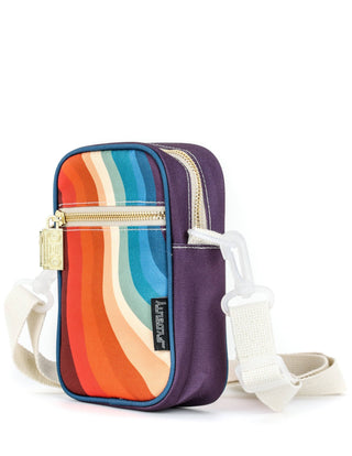 Fydelity Small Crossbody Shoulder Bag - Groovy