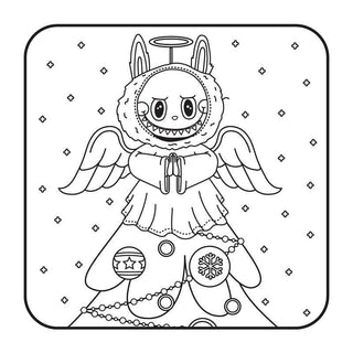 Very Merry Lafufu Coloring Book