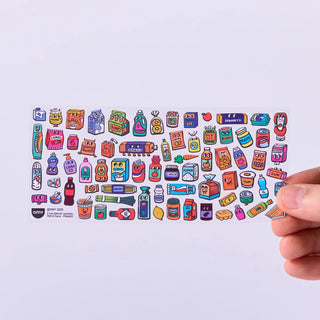 OMY Supermarket Boutique Stickers