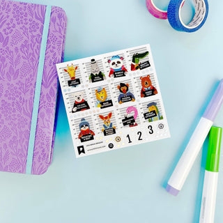 Zoo Break Brigade Stickers