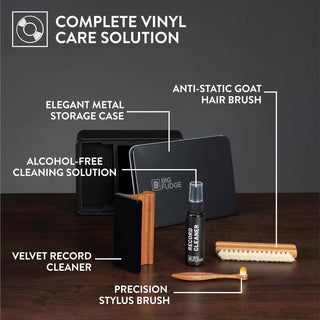 Big Fudge 4pc Record Cleaning Kit w/ Tin