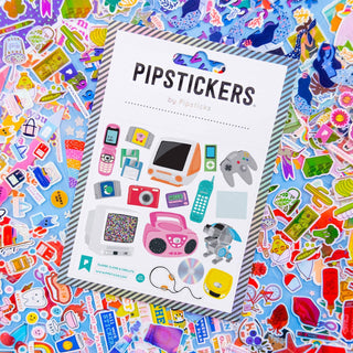 Classic Clicks & Circuits Stickers