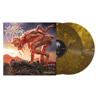 Cattle Decapitation- Terrasite (Gold/Black Ice Vinyl) (PREORDER)