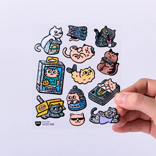 OMY Big Kitty Stickers