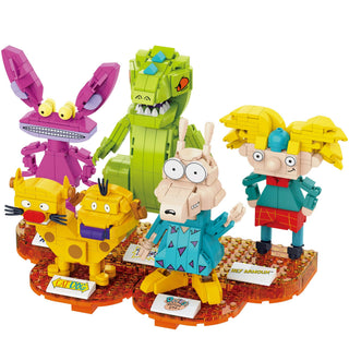 Nickelodeon 90's Icons Brickcraft Brick Building Set