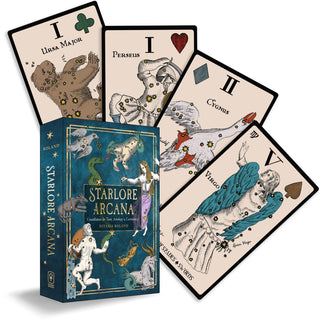 Starlore Arcana: 56 Cards & 128-Pg Book (Astrology Deck)