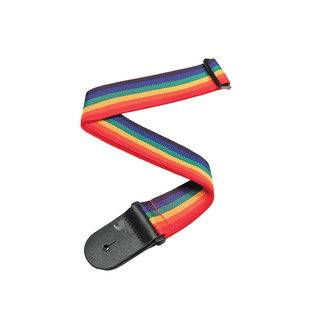 D'Addario Polypropylene Guitar Strap - Rainbow