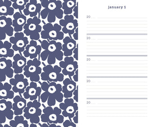 Marimekko One Line a Day (Red Unikko)