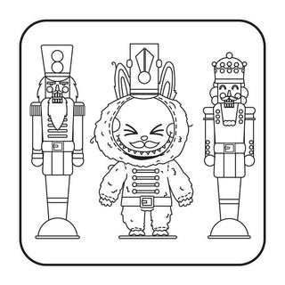 Very Merry Lafufu Coloring Book