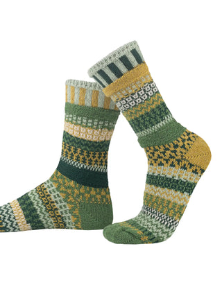 Solmate Fiddlehead Crew Socks