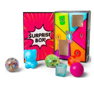 Scrunchems Surprise Box – 6 Compartment Sensory Squishy Toy Mystery Box