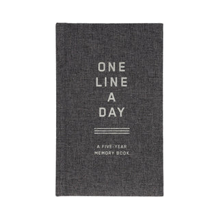 Charcoal Canvas One Line a Day