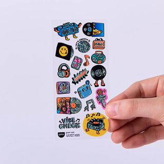 OMY Iconic Music Stickers