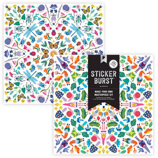 I Beg Your Garden Sticker Burst: Make Your Own Masterpiece