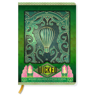 Wicked: Wizard’S Balloon Sculpted Journal