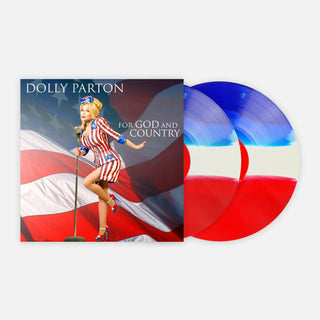 Dolly Parton- For God And Country (VMP Red, White & Bluegrass Vinyl)