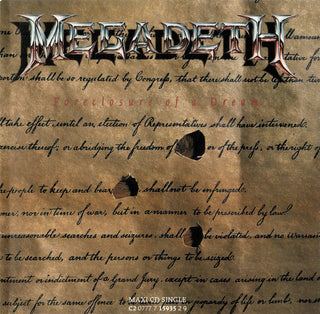 Megadeth- Foreclosure Of A Dream