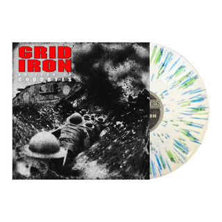 Gridiron- No Good At Goodbyes (White w/Blue & Green Splatter)