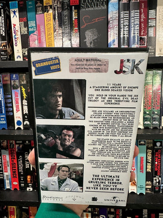 Evil Dead Trilogy: JSK Cut (Blood Splatter VHS) (Brainbuster Video)
