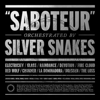 Silver Snakes- Saboteur (White)(Sealed)