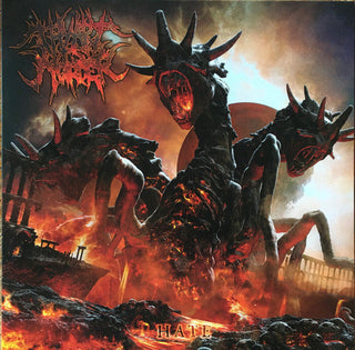 Thy Art Is Murder- Hate (Newbury Comics Exclusive Blue & Clear Pinwheel Vinyl)