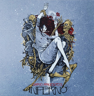 Inferno Soundtrack (1x Red/Pink Swirl w/ Gold Splatter/1x Blue Swirl w/ Gold Splatter Vinyl)