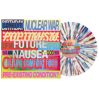 Spanish Love Songs- Future Nausea (White w/ Blue, Red & Gold Splatter Vinyl) (PREORDER)