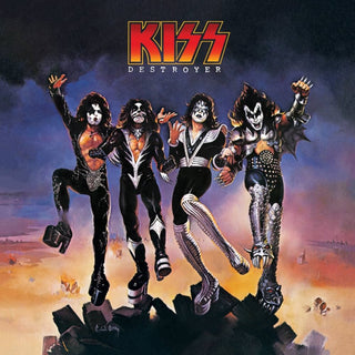 Kiss- Destroyer (2018 Red Marbled Press)(Sealed)