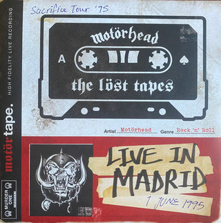 Motorhead- The Lost Tapes (Live In Madrid 1 June, 1995)(RSDBF21)(Red Transparent)(Superficial Mark On Side C)
