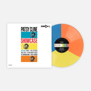 Patsy Cline- Showcase (VMP Reissue w/Obi & insert)(Orange/Yellow/Blue Tricolor)
