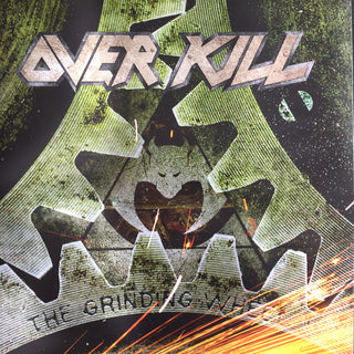 Overkill- The Grinding Wheel (Green W/ Black Splatter)